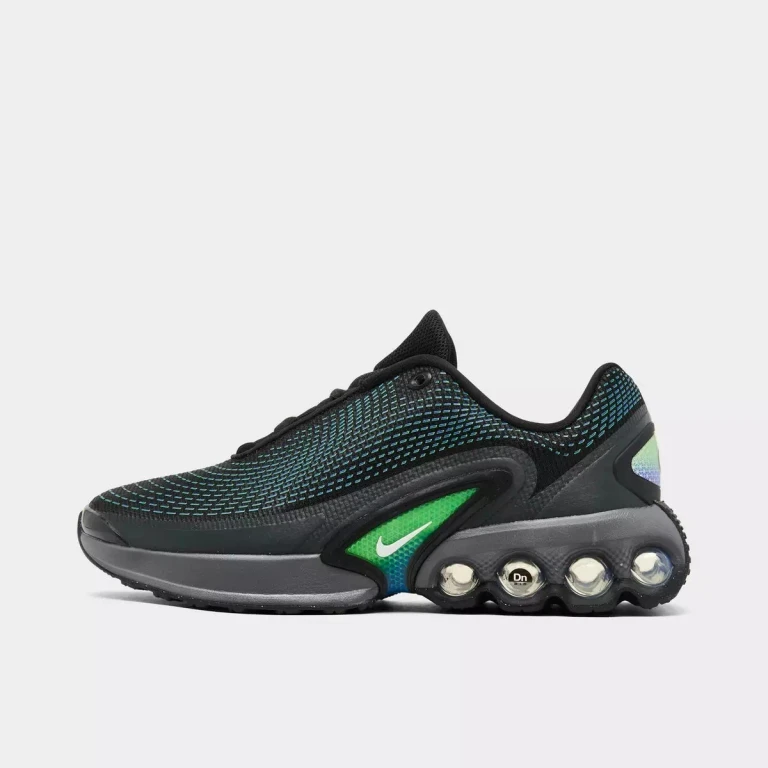 Grade School Air Max Dn - Black/Rage Green