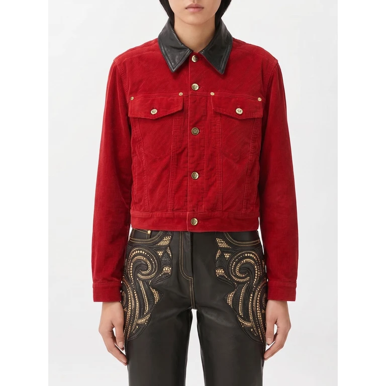 VERSACE Jacket Woman color Red (10267651A191671DA80)