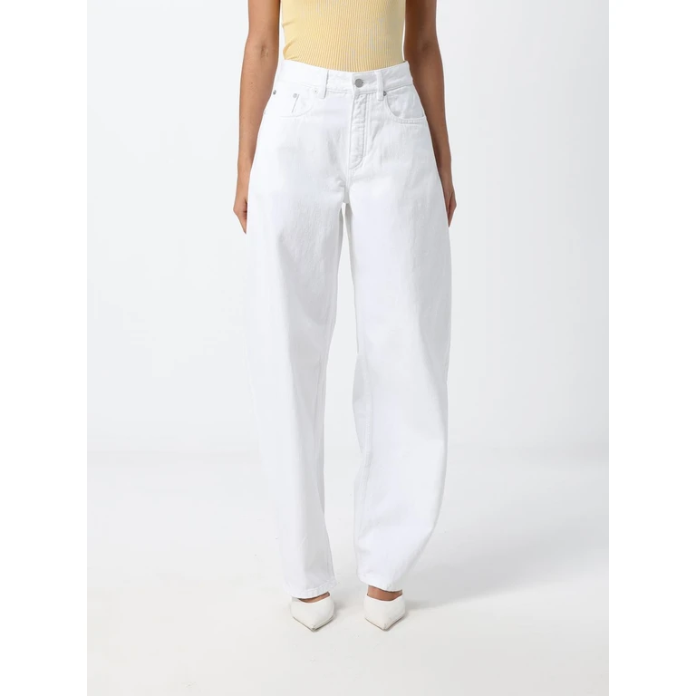 ALAÏA Jeans Woman color White (AA9P1280D027D000)