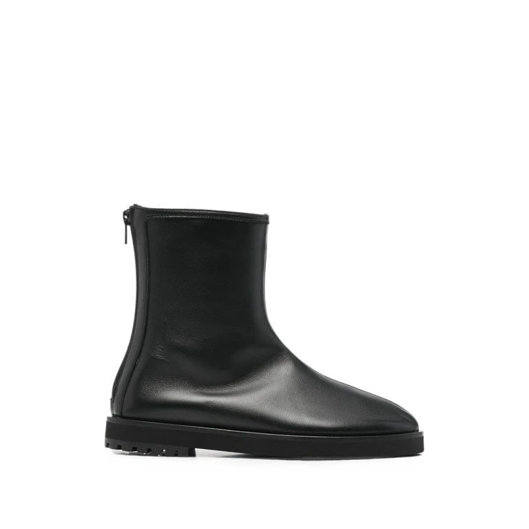 Joss Rear-zip Ankle Boots