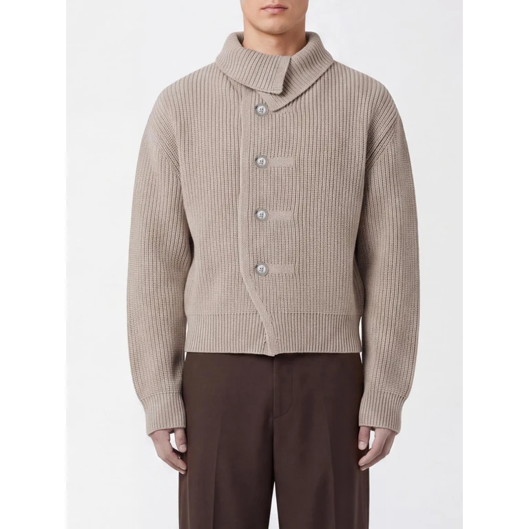 Shawl Collar Merino Wool Cardigan (2620212214707106)