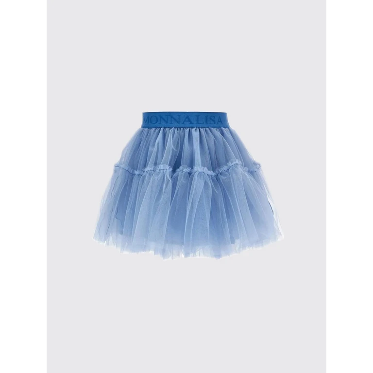 Girl's Tulle Full Mini Skirt with High Elasticated Waist (17HGONT99450057)