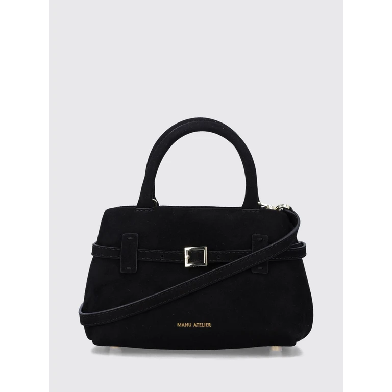 Le Cambon 20 Mini Handbag in Leather with Removable Shoulder Strap (2024390BLACK)