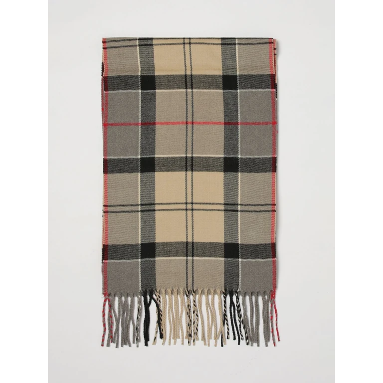 Tartan Pattern Acrylic Scarf with Fringed Edges (USC0300TN31)