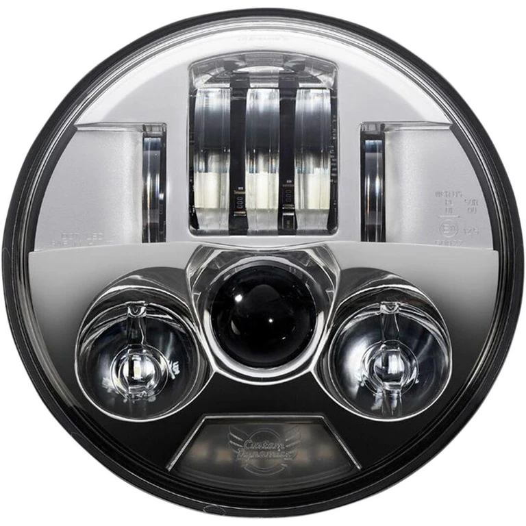 PB-575-C - Custom Dynamics 5-3/4" ProBeam LED Headlamp For Harley Davidson FLST 1340 1987-1990 Chrome