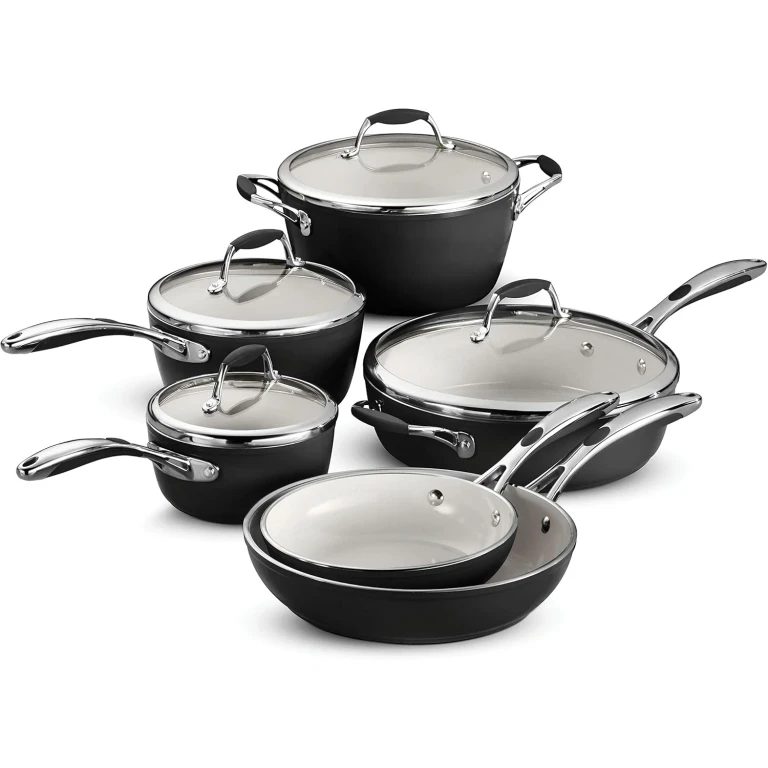 80110/525DS Gourmet Ceramica Deluxe Cookware Set