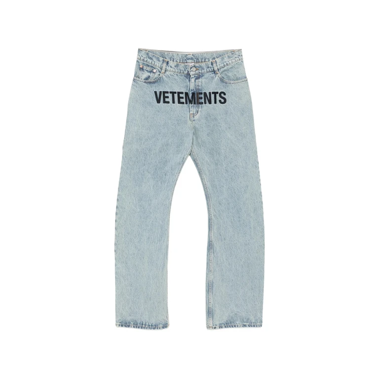 Logo-print Loose-fit Jeans