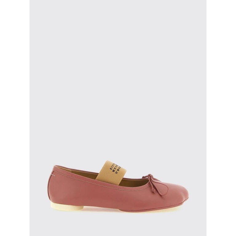 Anatomic Tabi Mary Jane Ballerinas in Leather with Asymmetrical Toe (S59WZ0099P3628T2303)
