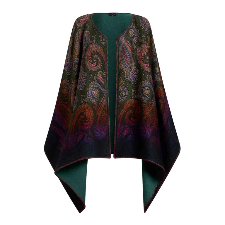 Etro Manteau Au Genou - Vert (WRBD0029AK14OX0893)