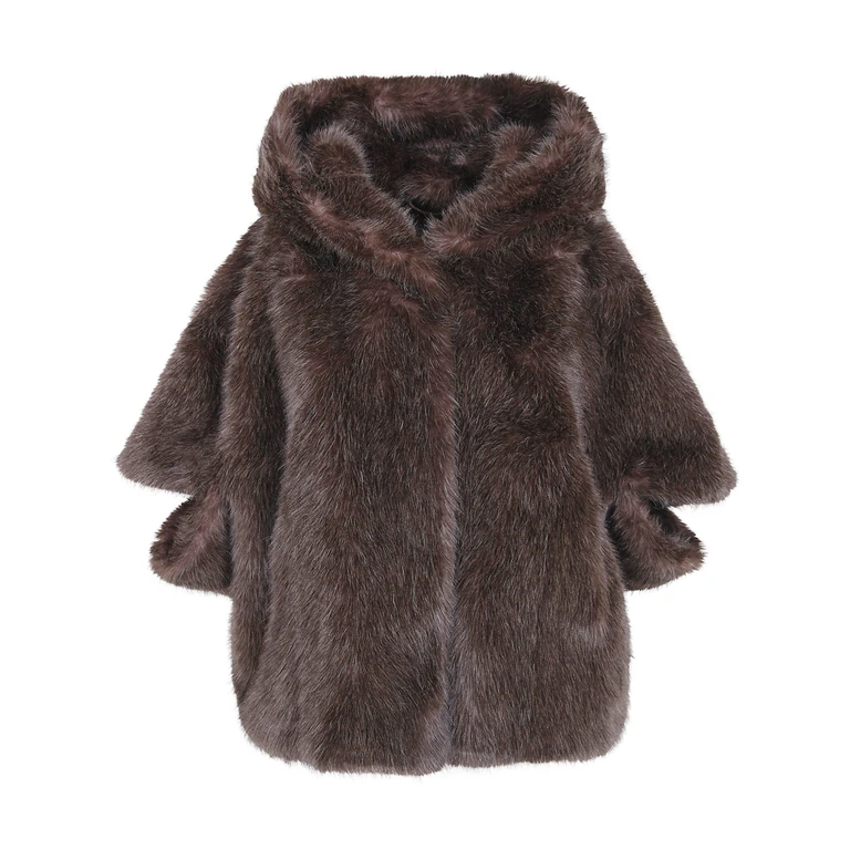 Cape Faux Fur Ines