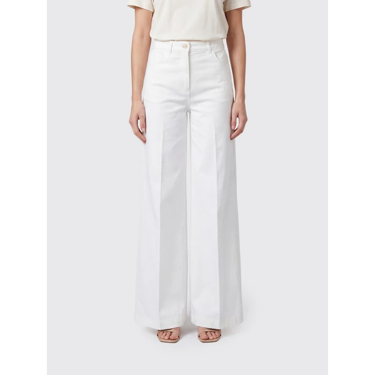 High-Waisted Wide-Leg Cotton Corduroy Trousers (G0156V54885041)