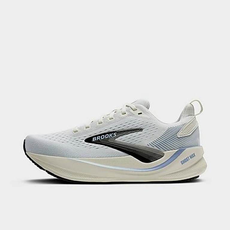 Women's Ghost Max 4 Running Shoes in Arctic Wolf/Rose/Coconut Size: 5.0