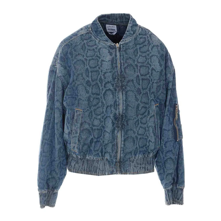 Liu Jo Bomber - Bleu (UF6509D039779154)
