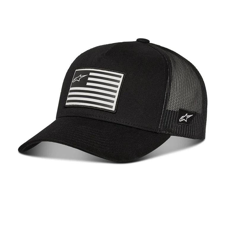 40696 - Alpinestars Flag Snapback Hat Military Black