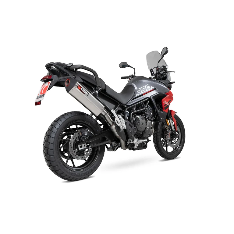 RTR92SEO - Scorpion Serket Parallel Stainless Steel Slip-On Exhaust - Triumph Tiger 850 2021 - 2022