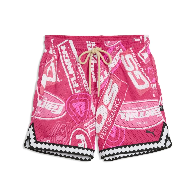 Men's x Fast & Furious Rev. Mesh Short 6" - Pink