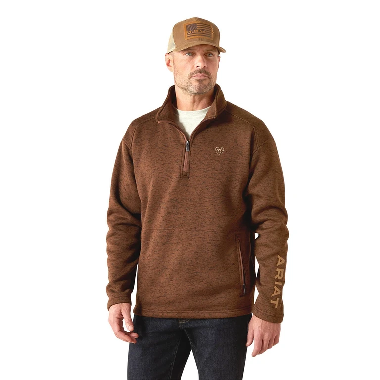 Mens Caldwell 1/4 Zip Pullover Sweater