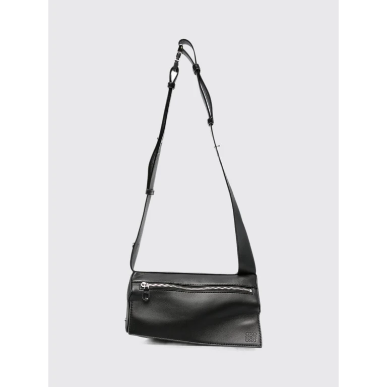 Calfskin Leather Crossbody Belt Bag with Embossed Logo (B510PCSX021100)