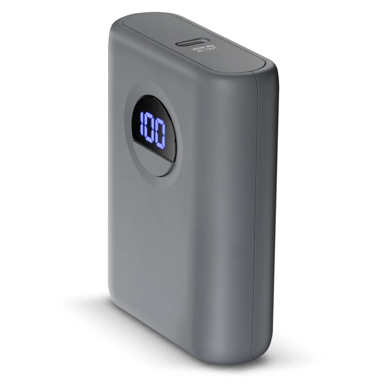 10,000mAh Fast Charge Power Bank - 20W USB-C PD PPS Portable Charger with Digital Display