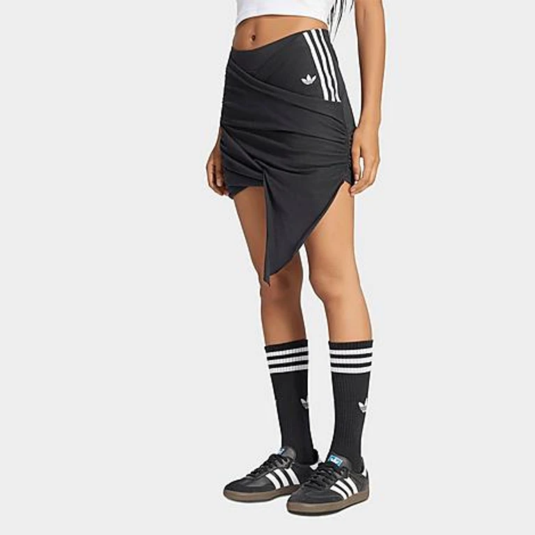 adidas Women's Originals x Jennie adiluna Season 2 Wrap-Around Skirt in Black Size: XS