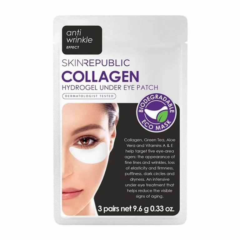 Collagen Hydrogel Under Eye Mask (3 Pairs)