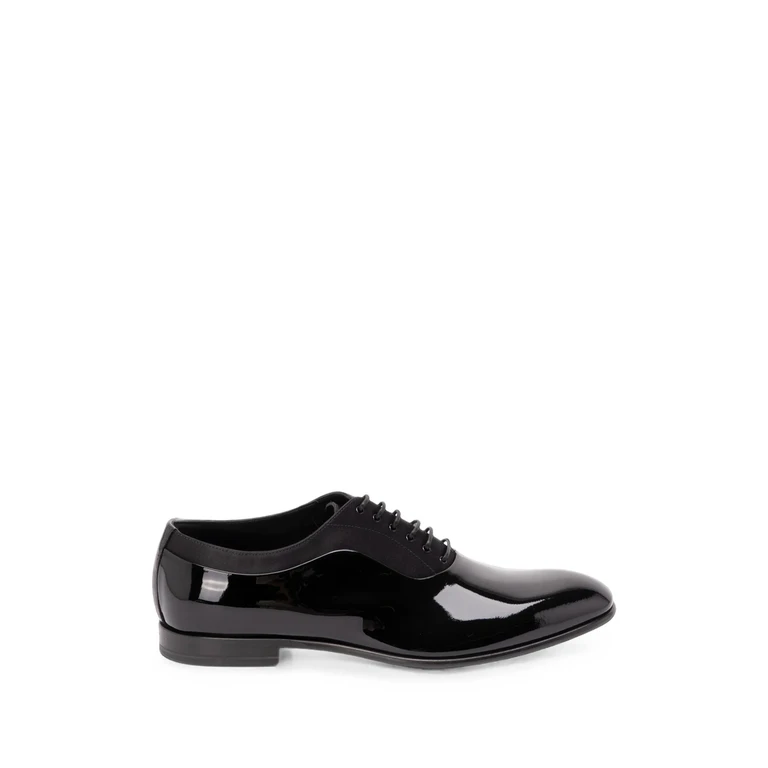 Patent-leather Lace-up Shoes