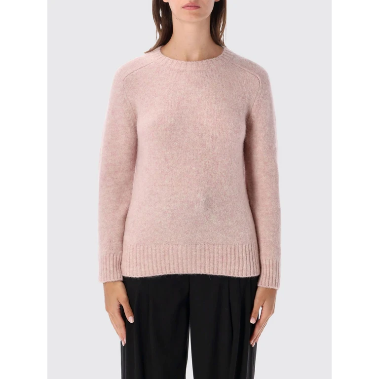 Slim Fit Crewneck Jumper in Wool and Alpaca Blend with Long Sleeves (PUL1321ENVIEROS0226W)