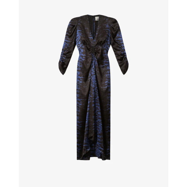 Robe Albini En Soie - Femme - Nuit - Taille 34 - Isabel Marant