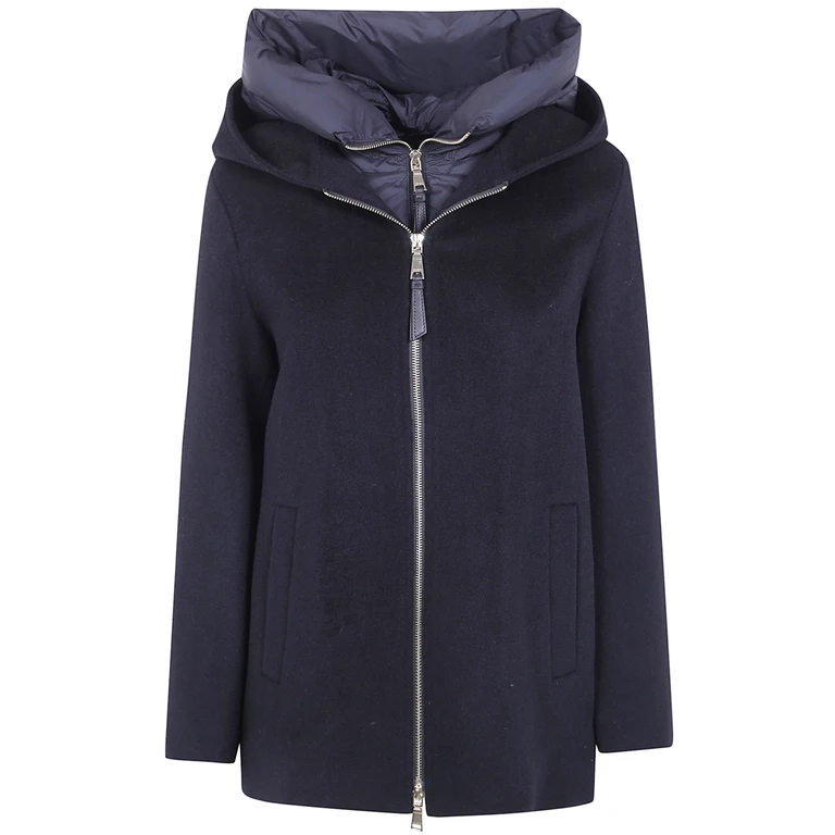 Windbreaker Short Coat "Nylon Details"
