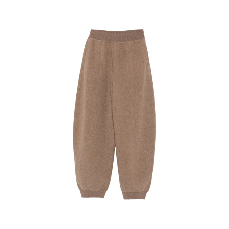 Ribbed-knit Trousers