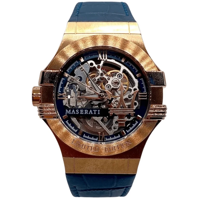 R8821108022 Automatic Skeleton Dial Rose Gold Men's Watch