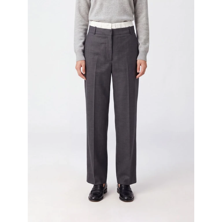 ROHE Pants Woman color Grey (42130021021)