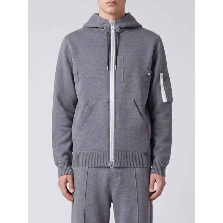 SACAI Sweatshirt Men color Grey (2604126M301)