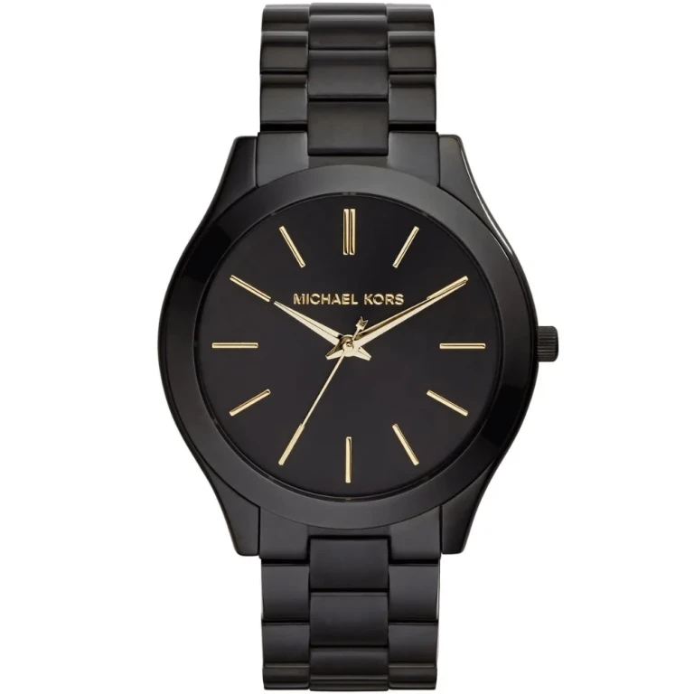 MK3221 Slim Runway Black Dial Ladies Watch