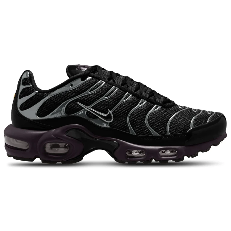 Women's Air Max Plus SE - Black/Metallic Silver