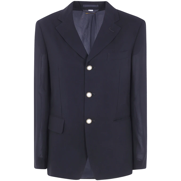 Blazer Jacket Classic Polyester Georgette