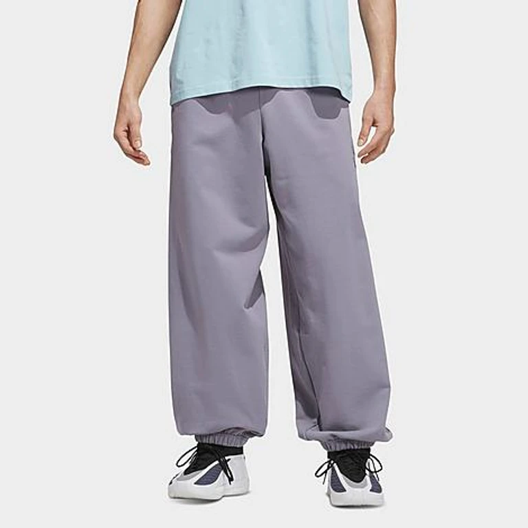 Men's Anthony Edwards Foundation Fleece Jogger Pants in Slate Size: XS