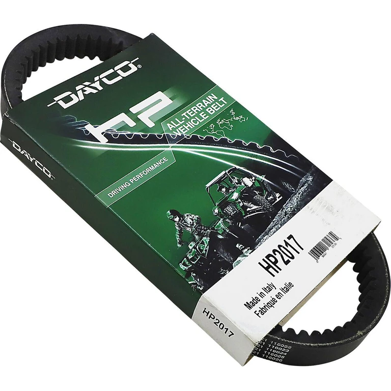 HP2017 - Dayco High Performance Drive Belt For Kawasaki KFX700 2X4 2004 - Black