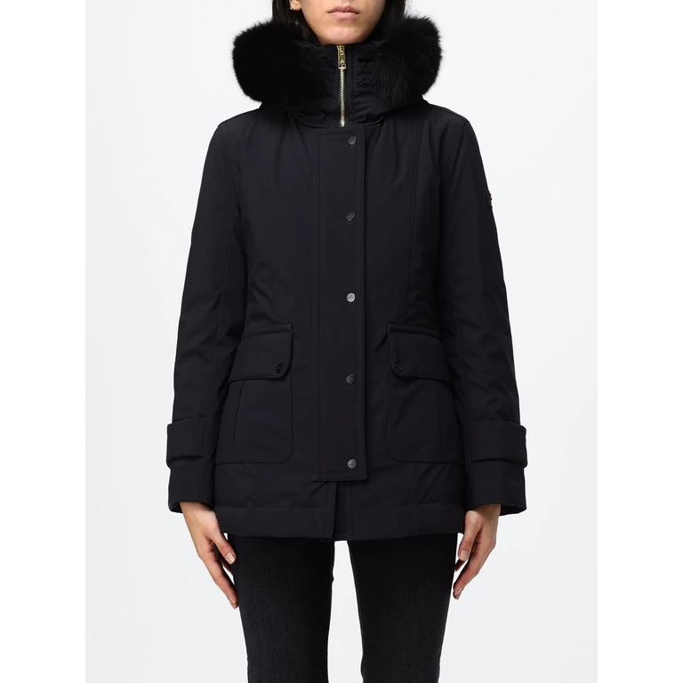 Veste matelassée Peuterey avec capuche en fourrure