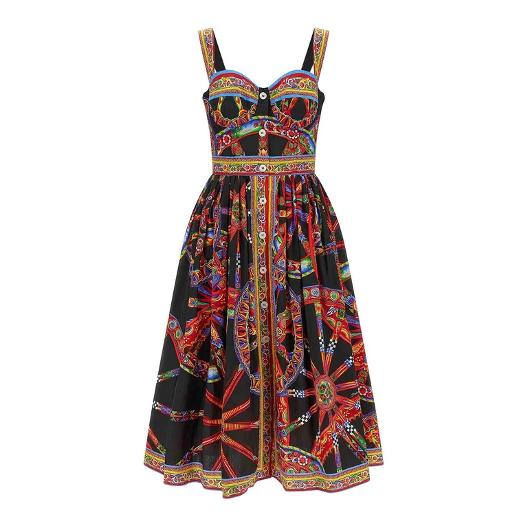 Robe Au Genou - Multicolore (F615YTGDDTFS9000)