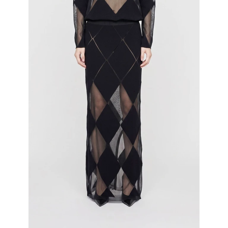 Jupe en laine vierge Liviana Conti Isha