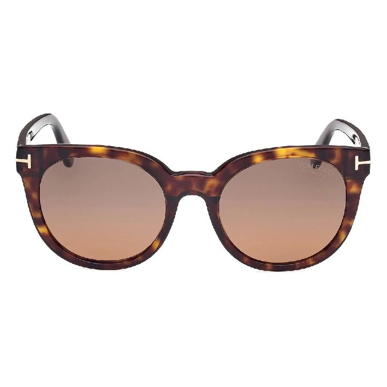 Moira Polarized Brown Oval Ladies Sunglasses FT1109 52H 53