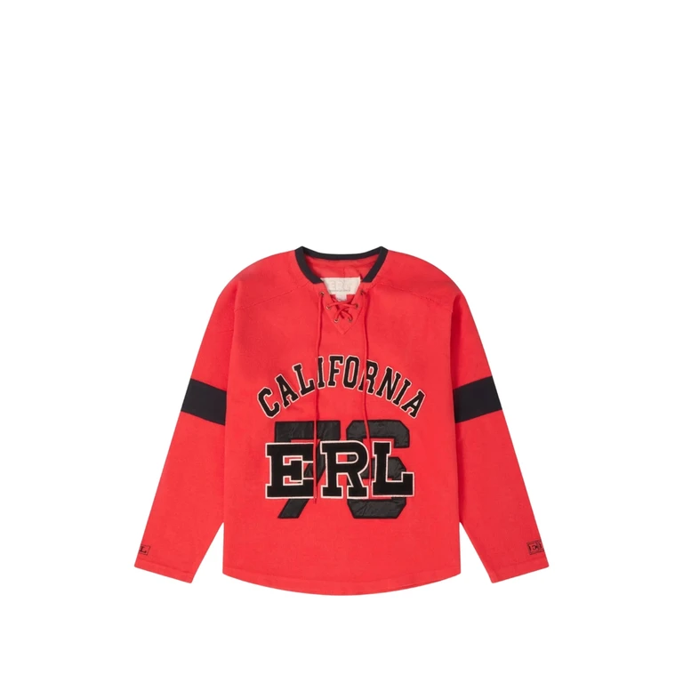 Pull À Col V - Rouge (ERL13T0131)