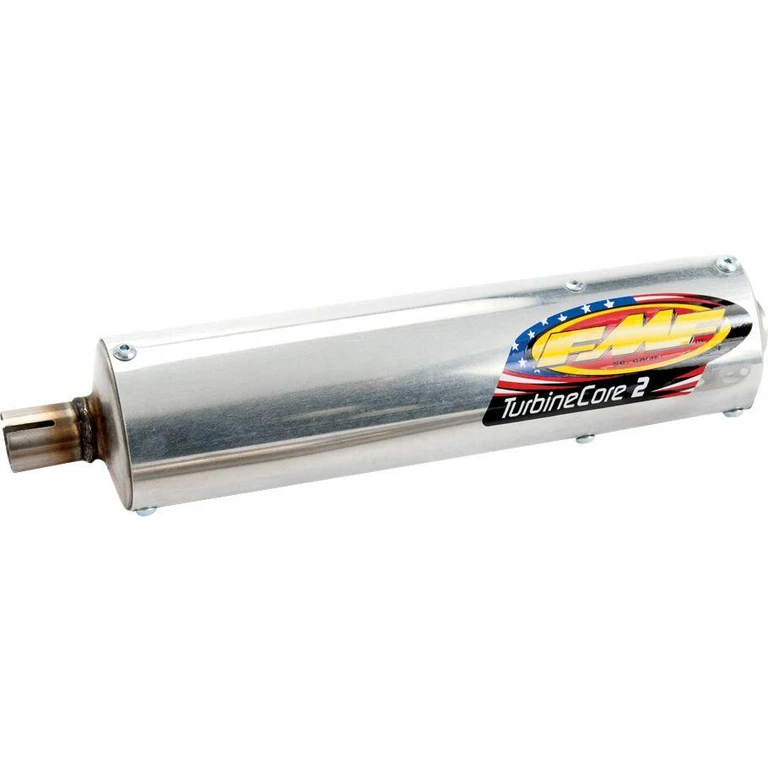 020302 - FMF Universal Spark Arrestor Silencer - Silver