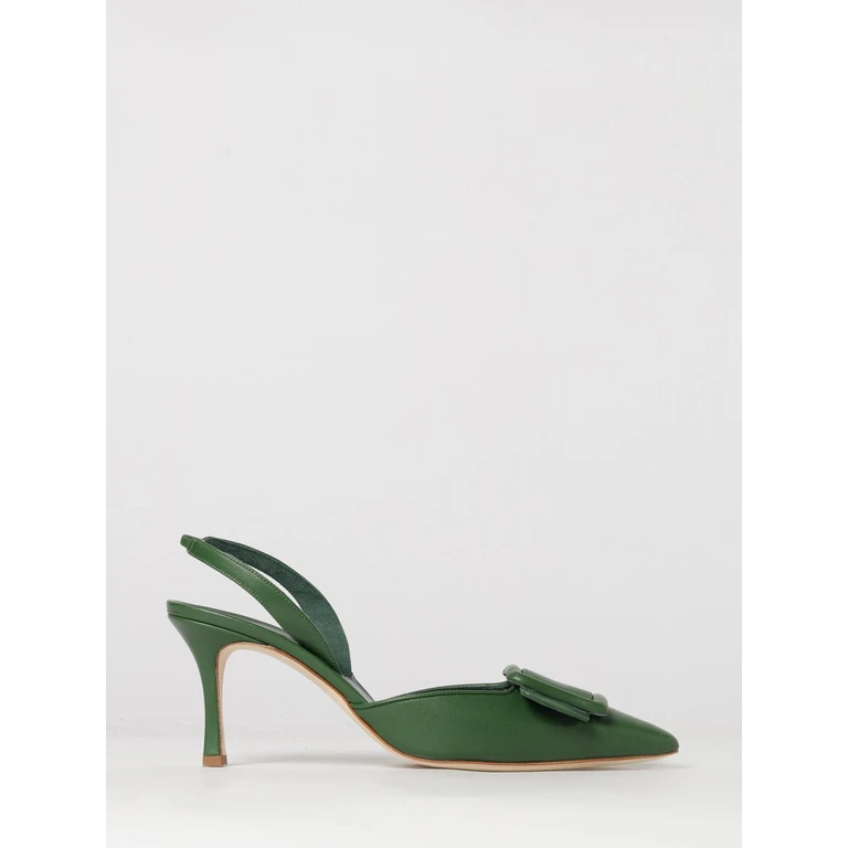 Manolo Blahnik Mules - Vert (21902553097)