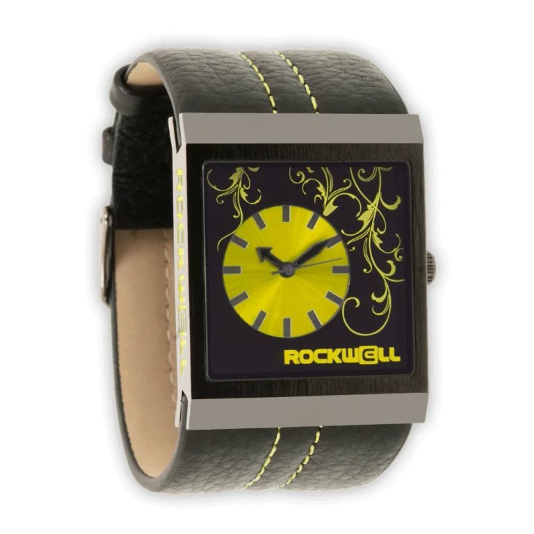 Mercedes (Black/Yellow) Watch