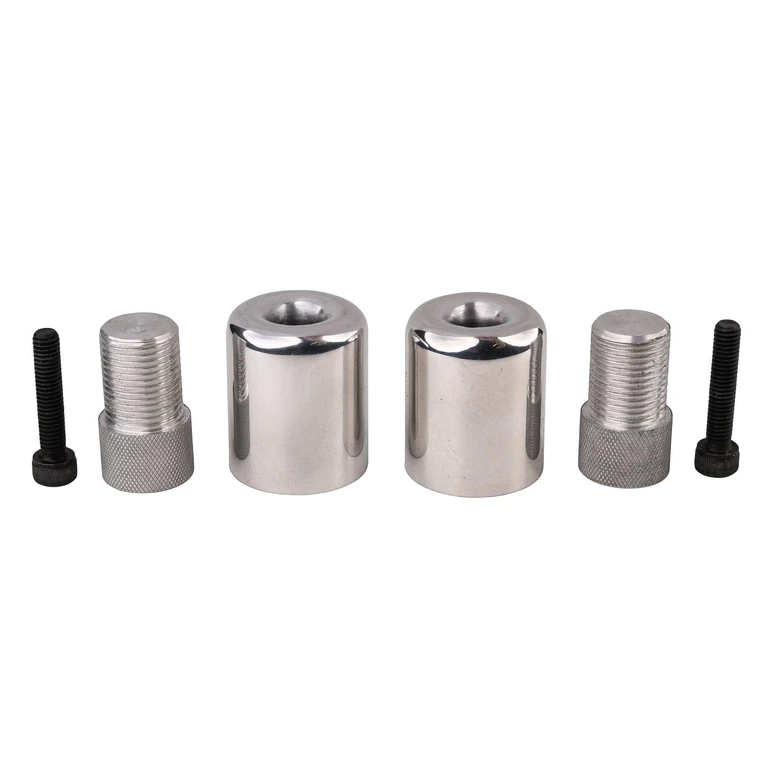 8251610 - BikeTek Bar End Sliders For Yamaha YZF-R6 1998-Onwards