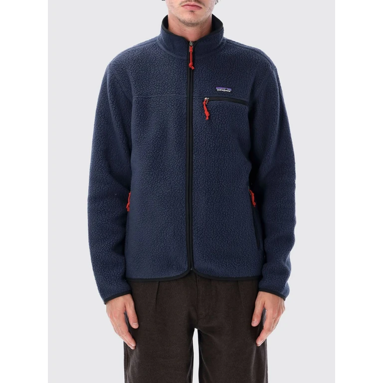 Ms Retro Fleece Jacket with High Collar and Embroidered Logo (22802NENA)