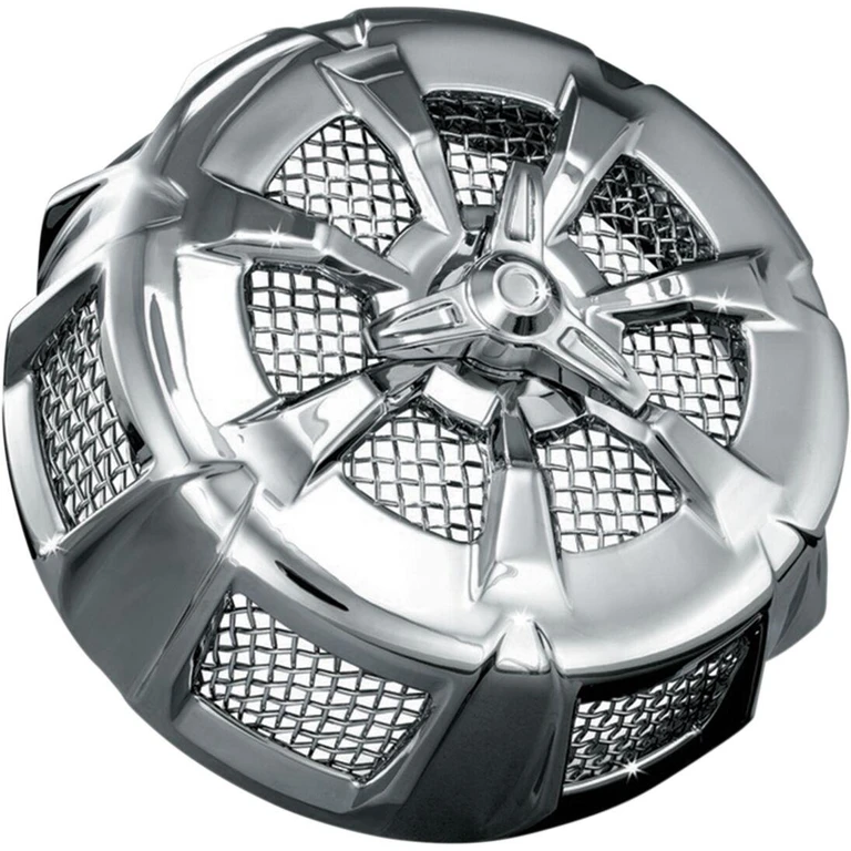 KUR9439 - Kuryakyn Alley Cat Air Cleaner Cover For Harley Davidson FLHTCU 1690 2016 - Chrome