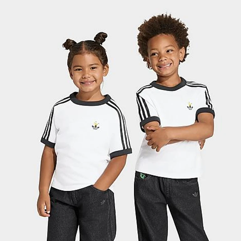 Little Kids Originals x Pokemon Loose Cali T-Shirt in White Size: XXS